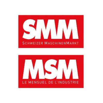 Logo SMM – Schweizer MaschinenMarkt / MSM – Le Mensuel de l’industrie